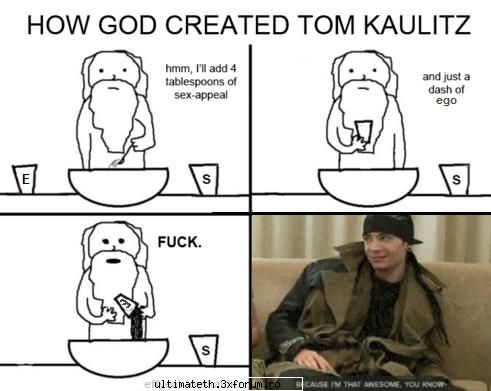 Poze - Acum stim si noi cum a fost creat:))) - Tom Kaulitz